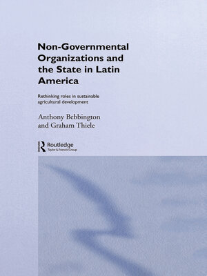 cover image of Non-Governmental Organizations and the State in Latin America